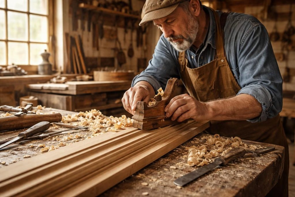 découvrez comment utiliser les planes à moulures anciennes pour sublimer vos projets de menuiserie avec des techniques traditionnelles et un savoir-faire authentique.
