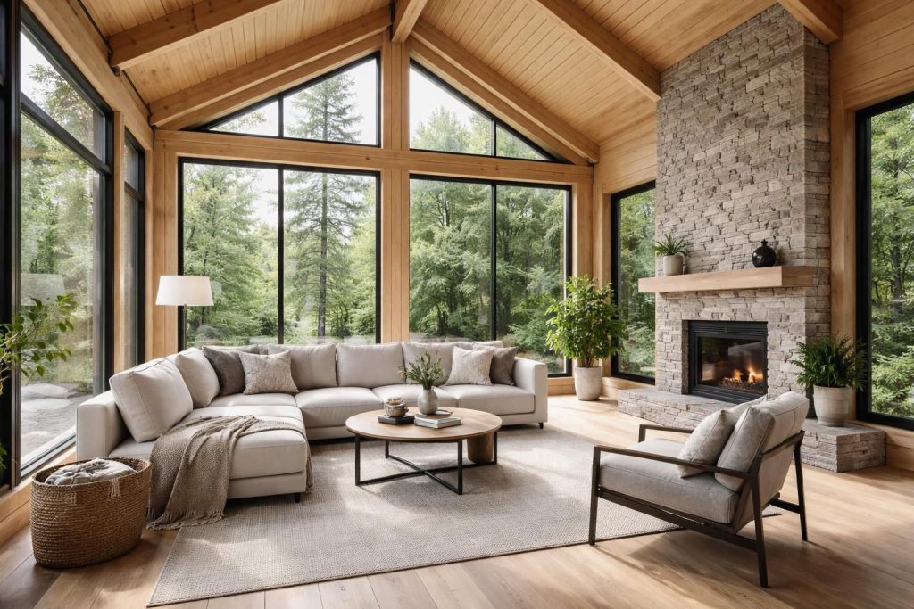 découvrez des idées et inspirations de design intérieur moderne pour cabanes, alliant confort et élégance dans un style contemporain unique.