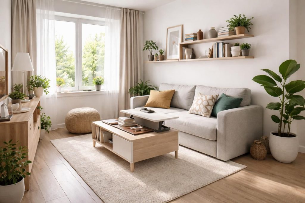 découvrez des astuces pratiques et créatives pour décorer une petite salle de séjour tout en optimisant l'espace, afin de rendre votre intérieur à la fois fonctionnel et esthétique.