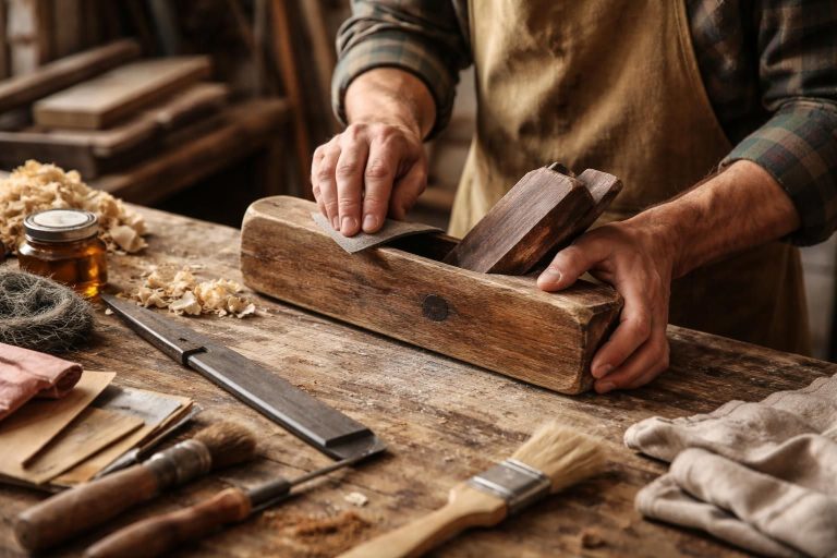 découvrez un guide complet pour remettre en état un rabot ancien en bois, idéal pour les amateurs de bricolage souhaitant restaurer leurs outils avec soin et précision.