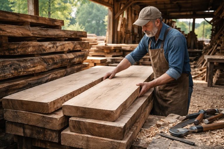 découvrez comment dénicher de grandes planches de bois parfaites pour créer des plateaux d'établi robustes et durables, avec des conseils pratiques pour choisir le meilleur matériau.