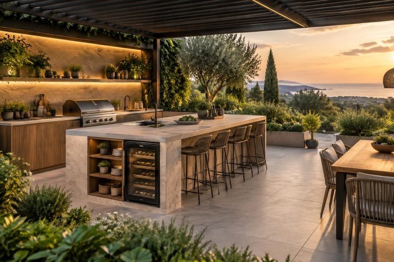 découvrez des idées innovantes pour aménager une cuisine extérieure fonctionnelle et esthétique, avec des équipements pratiques et un design adapté à votre espace.